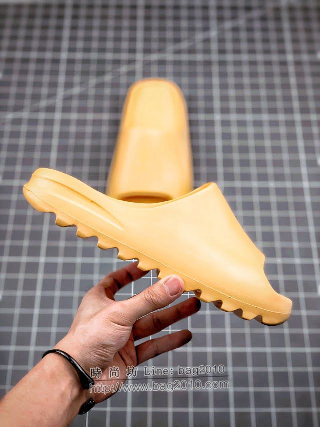 Adidas男女椰子鞋 阿迪達斯Resin椰子拖鞋 Adidas Kanye West x Yeezy Slide  xhn1611